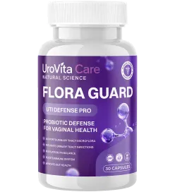 UroVita Care Flora Guard Capsules bottle